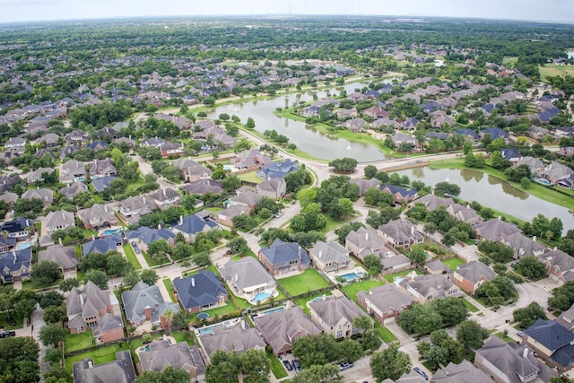 2215 Dali Ln, Missouri City, TX 77459 - view of property location with a large body of water and nearby suburban area