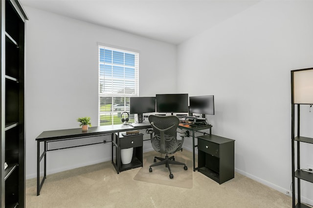 16910 Elm Grove Rd, Conroe, TX 77302 - carpeted office featuring baseboards