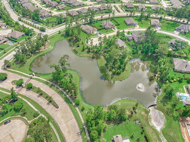 13919 Leigh Lake Ln, Conroe, TX 77384 - aerial overview of property's location featuring a large body of water and nearby suburban area