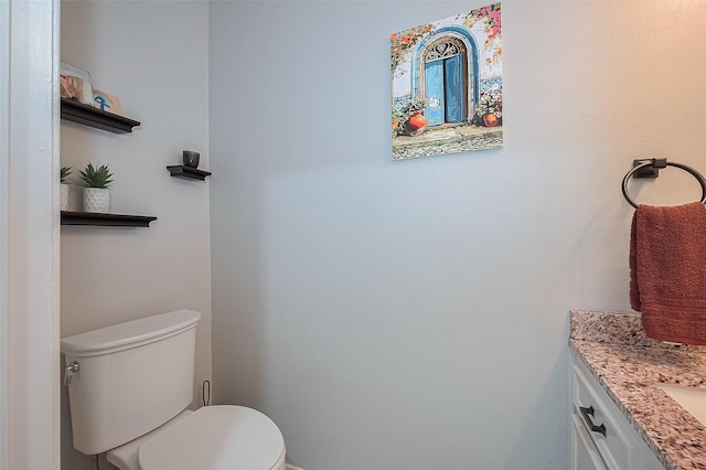 16418 Crawford St, Jersey Village, TX 77040 - bathroom featuring vanity and toilet
