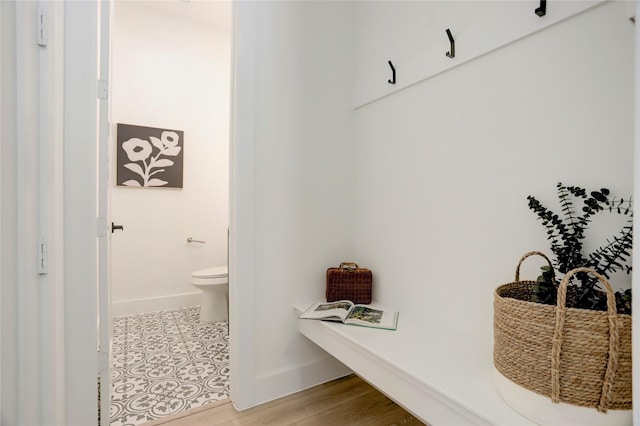 311 Marcella St Unit A, Houston, TX 77091 - mudroom featuring baseboards