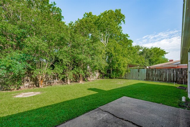 10534 Towne Square Rd, Sugar Land, TX 77498 - view of yard featuring a patio
