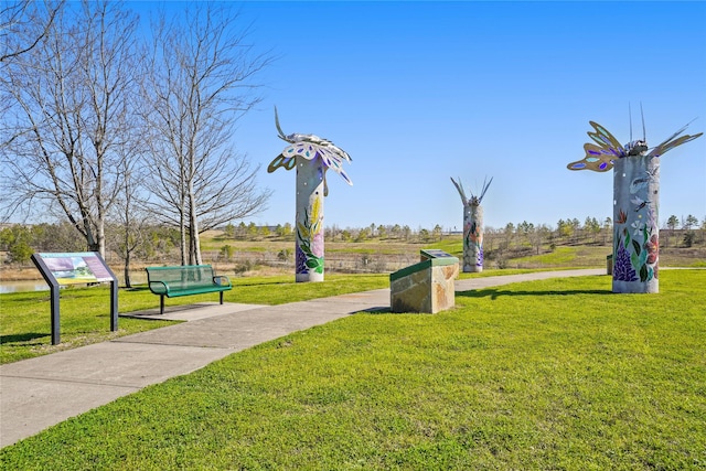 4813 Hummingbird St, Houston, TX 77035 - view of home's community featuring a yard