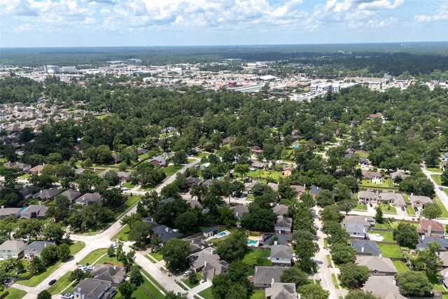 25819 Oakridge Forest Ln, Spring, TX 77386 - aerial view of property's location with nearby suburban area