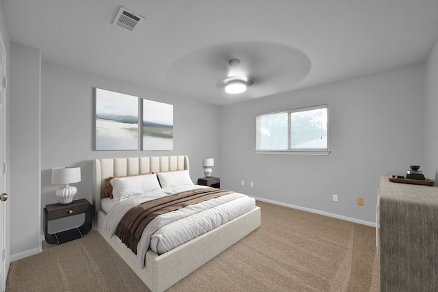 25819 Oakridge Forest Ln, Spring, TX 77386 - carpeted bedroom featuring baseboards and a ceiling fan