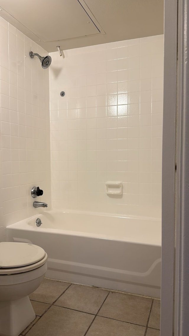 2626 Holly Hall St Unit 1014, Houston, TX 77054 - full bath with tile patterned flooring, toilet, and shower / washtub combination