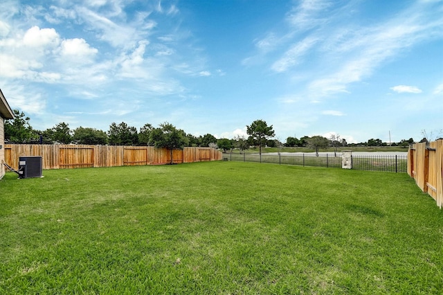 22807 Gentle Shadow Dr, Hockley, TX 77447 - view of yard featuring cooling unit