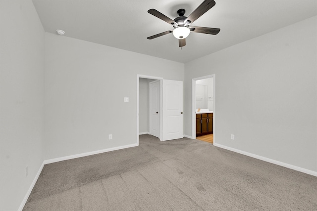 22807 Gentle Shadow Dr, Hockley, TX 77447 - unfurnished room with a ceiling fan, carpet floors, and baseboards