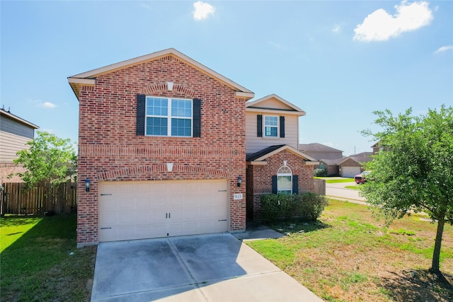 5123 Harbor Palm Dr, Rosenberg, TX 77469 - traditional home featuring brick siding, a garage, and driveway