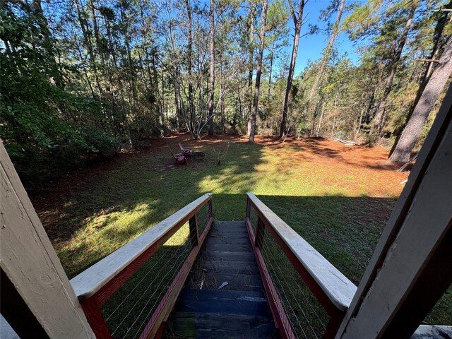 164 Pine Hollow Cv, Brookeland, TX 75931 - view of green lawn