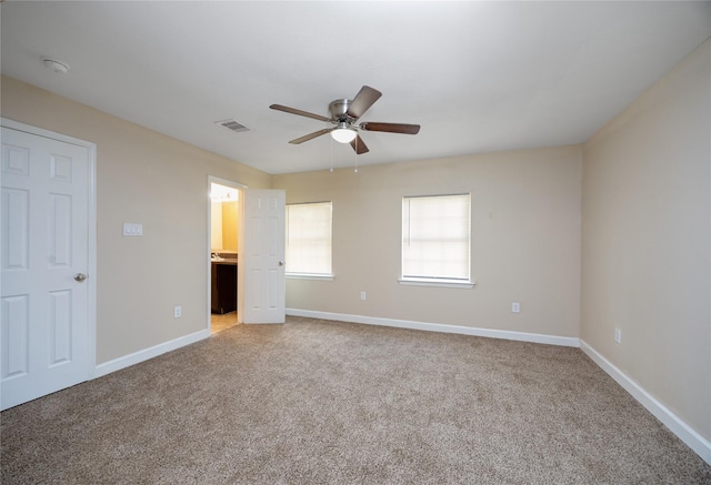 6319 Winfield Rd, Houston, TX 77050 - unfurnished bedroom with carpet, baseboards, and a ceiling fan