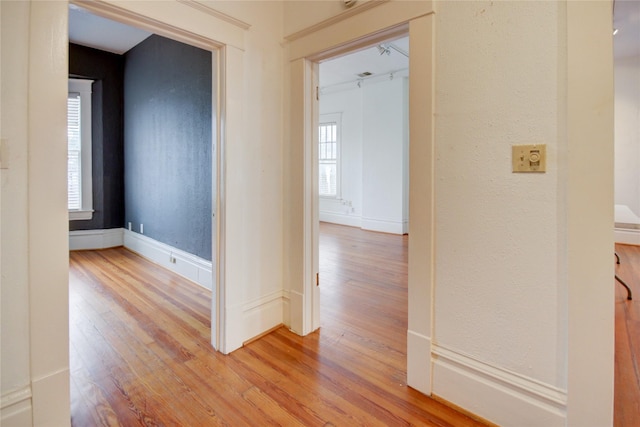 239 Westheimer Rd, Houston, TX 77006 - hall with light wood-style floors and baseboards