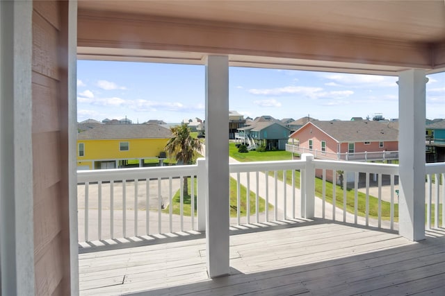 3101 Diane, Crystal Beach, TX 77650 - deck with a residential view