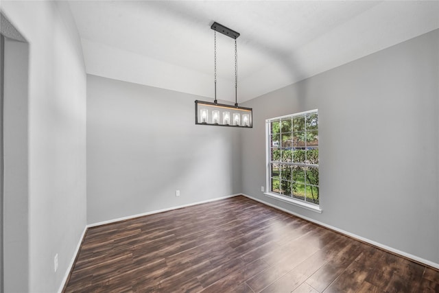 24910 Crystal Stone Ln, Katy, TX 77494 - spare room featuring dark wood finished floors and baseboards