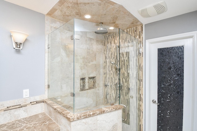 12903 Cluster Pine Dr, Cypress, TX 77429 - full bath featuring a shower stall