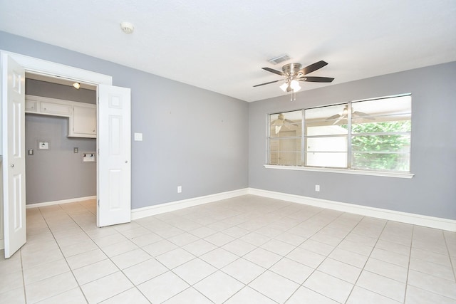 12903 Cluster Pine Dr, Cypress, TX 77429 - empty room with ceiling fan and a smoke detector