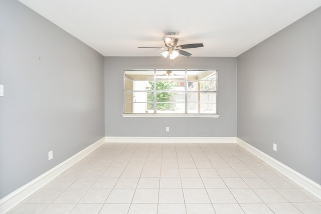 12903 Cluster Pine Dr, Cypress, TX 77429 - empty room with a ceiling fan and baseboards