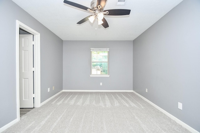 12903 Cluster Pine Dr, Cypress, TX 77429 - carpeted spare room featuring a ceiling fan and baseboards