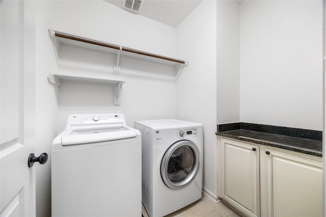 122 Cheswood Forest Dr, Montgomery, TX 77316 - washroom with independent washer and dryer and cabinet space