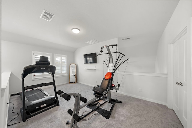 15610 Scolty Reach Ln, Humble, TX 77346 - workout area featuring carpet floors and baseboards