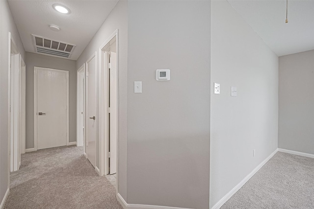 6723 Green Pear Ln, Houston, TX 77049 - hall with carpet floors and baseboards