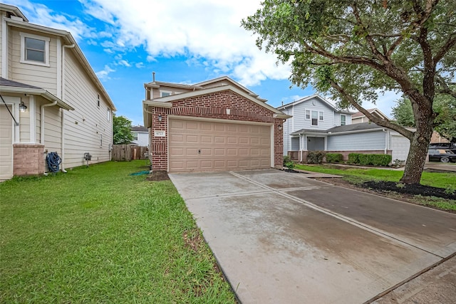 6723 Green Pear Ln, Houston, TX 77049 - traditional home featuring brick siding and concrete driveway