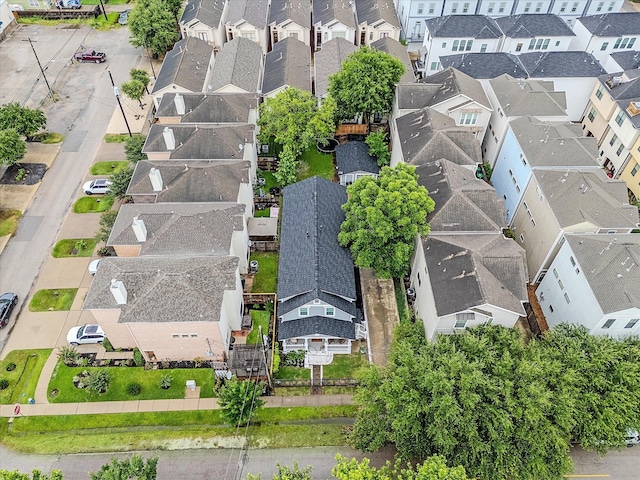 2408 Beall St, Houston, TX 77008 - aerial view of residential area