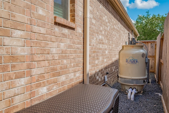 28210 Green Forest Bluff Trl, Katy, TX 77494 - view of side of home with brick siding