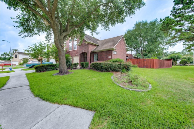 8034 High Hollow Ln, Houston, TX 77070 - traditional-style home featuring brick siding and roof with shingles