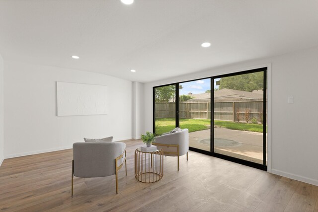 5302 Wigton Dr, Houston, TX 77096 - living area with recessed lighting and wood finished floors