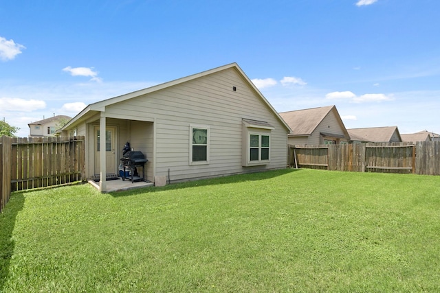 19110 Macallan Ln, Katy, TX 77449 - back of property featuring a fenced backyard