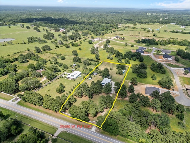 25460 W Fm 1097th Rd, Montgomery, TX 77356 - view of rural area featuring property boundaries highlighted