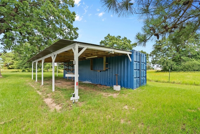 25460 W Fm 1097th Rd, Montgomery, TX 77356 - view of pole building with a lawn