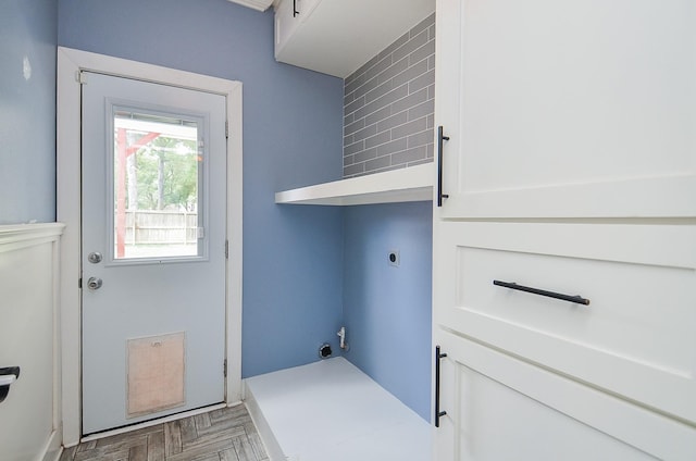 16210 S Temple Dr, Houston, TX 77095 - laundry area with hookup for an electric dryer
