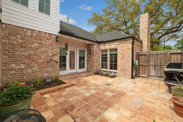 1215 Heathwood Dr, Houston, TX 77077 - view of patio / terrace with a grill