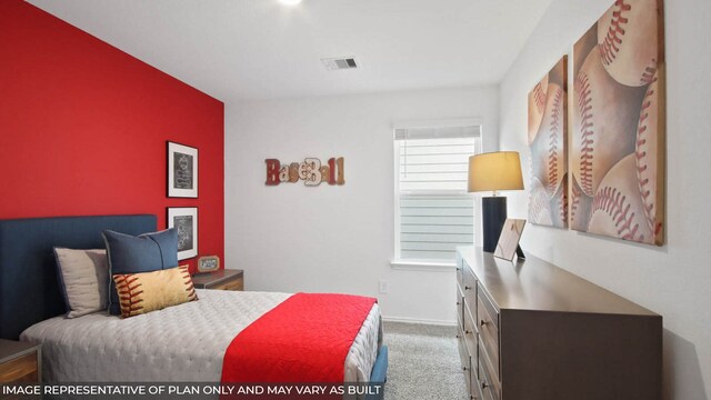 5446 Pinetree Crescent Ln, Spring, TX 77373 - carpeted bedroom with baseboards and a desk