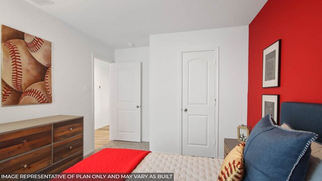 5446 Pinetree Crescent Ln, Spring, TX 77373 - view of bedroom