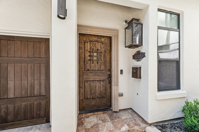 506 Knox St Unit A, Houston, TX 77007 - property entrance with stucco siding