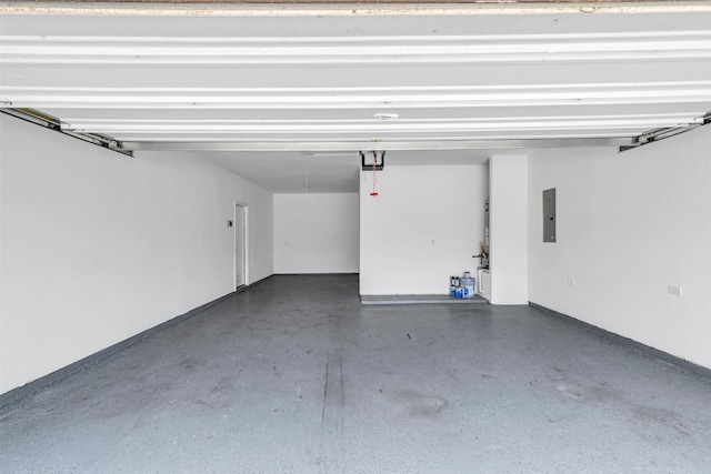 4511 Hickory Branch Ln, Sugar Land, TX 77479 - garage with electric panel and a garage door opener