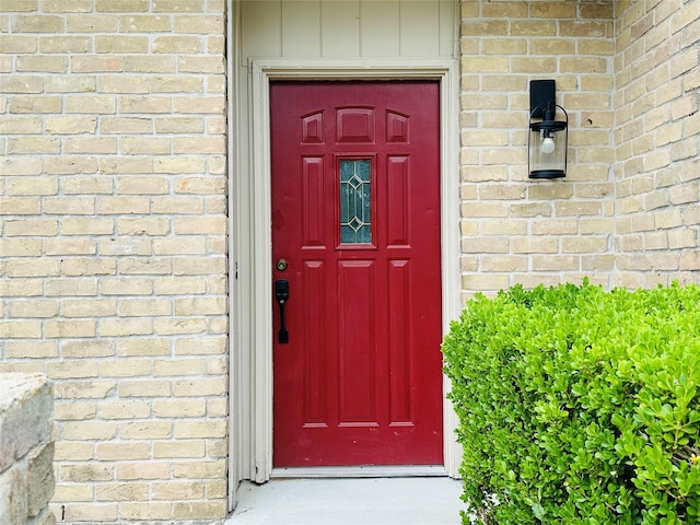 15474 Peermont St, Houston, TX 77062 - entrance to property featuring brick siding