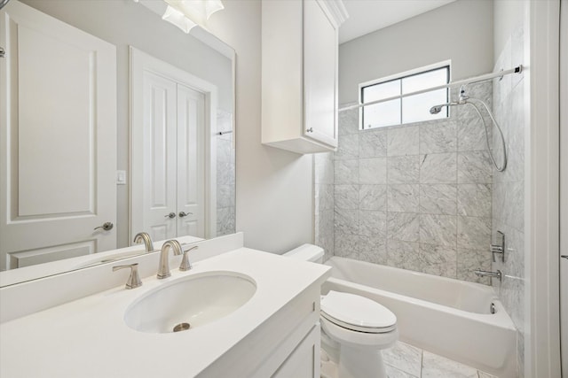6018 Maxie St Unit B, Houston, TX 77007 - full bathroom featuring vanity and tub / shower combination