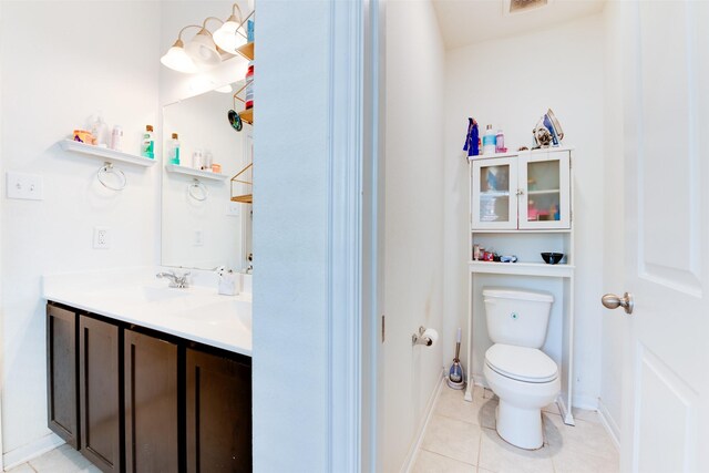 438 Dorsal Way, Crosby, TX 77532 - bathroom featuring vanity and tile patterned floors