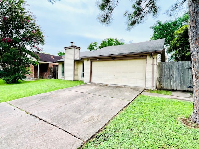 6404 Quail Meadow Dr, Houston, TX 77035 - single story home featuring brick siding, concrete driveway, and an attached garage