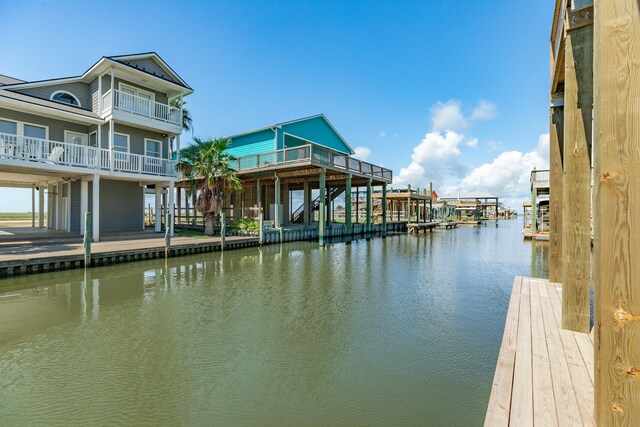 591 Pompano Dr, Freeport, TX 77541 - dock with a water view