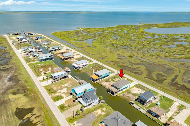 591 Pompano Dr, Freeport, TX 77541 - drone / aerial view of a nearby body of water