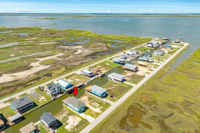 591 Pompano Dr, Freeport, TX 77541 - bird's eye view of a large body of water