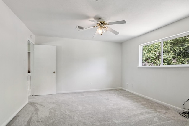 7927 Litchfield Ln, Spring, TX 77379 - empty room featuring carpet flooring and ceiling fan