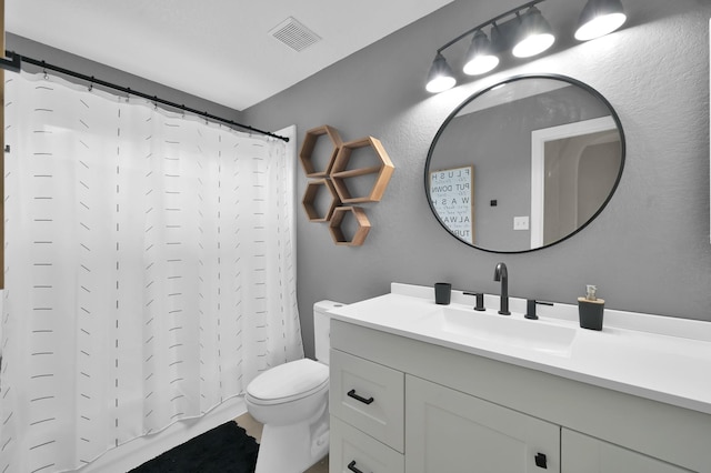 1415 Kennoway Park Dr, Spring, TX 77379 - full bath with vanity and a shower with curtain