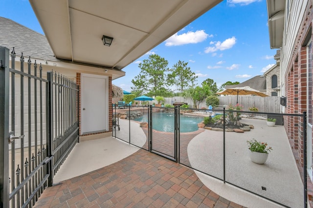 1415 Kennoway Park Dr, Spring, TX 77379 - balcony with view of pool