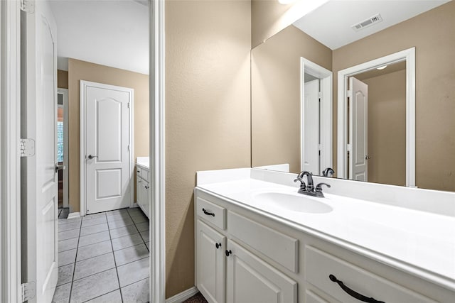 13322 Castlecombe Dr, Houston, TX 77044 - bathroom featuring vanity and tile patterned floors